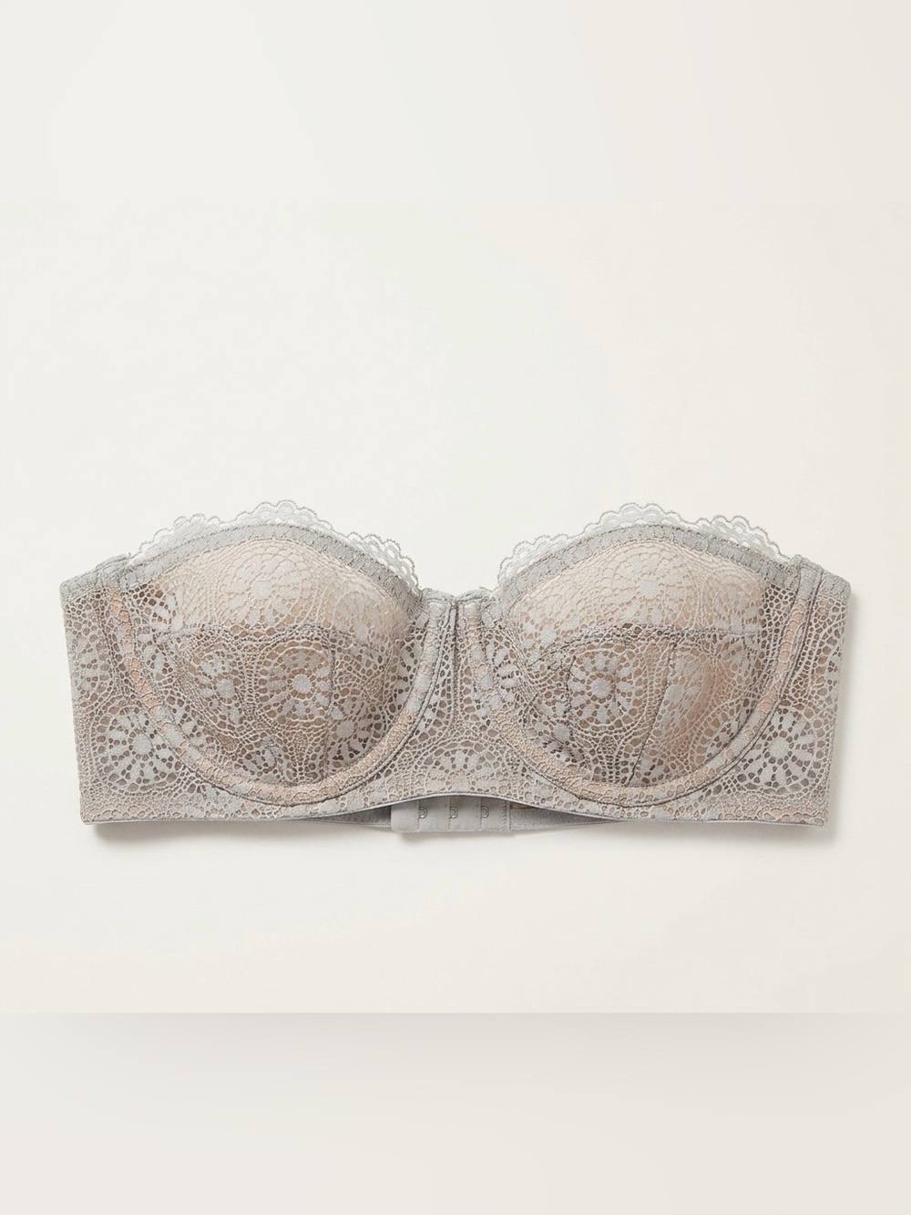 Intimately Free People Lace Strapless Bandeau Bralette  New Without Tag 34B